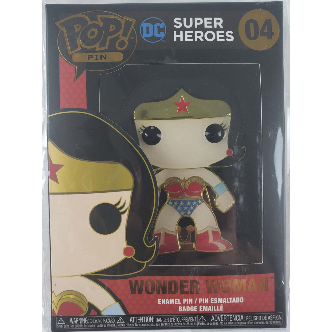 Funko Pop! Pin - DC Super Heroes Wonder Woman 04 Enamel Pin - Fundom