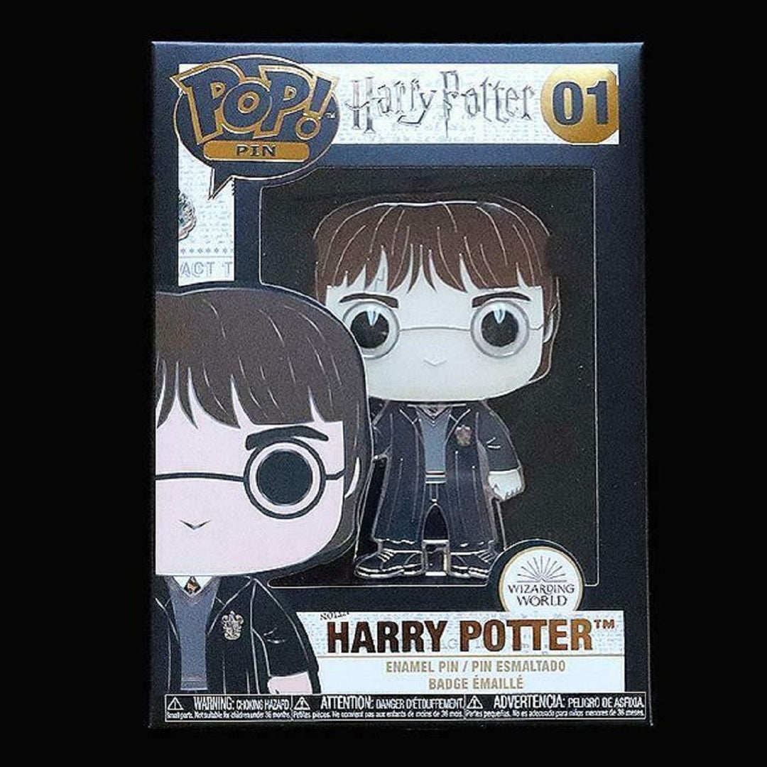 Funko Pop! Pin Harry Potter - Harry Potter Wizard 4" Pin - Fundom