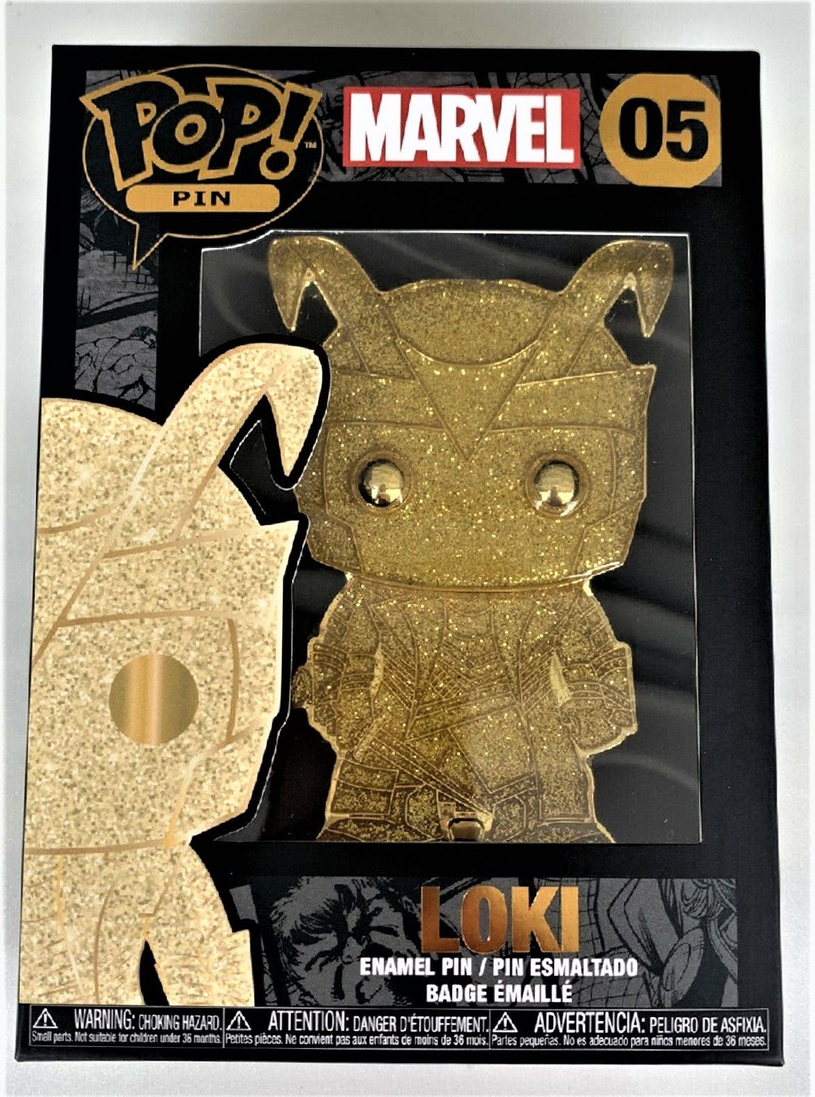 Funko Pop! Pin - Marvel Loki 05 Chase Enamel Pin - Fundom