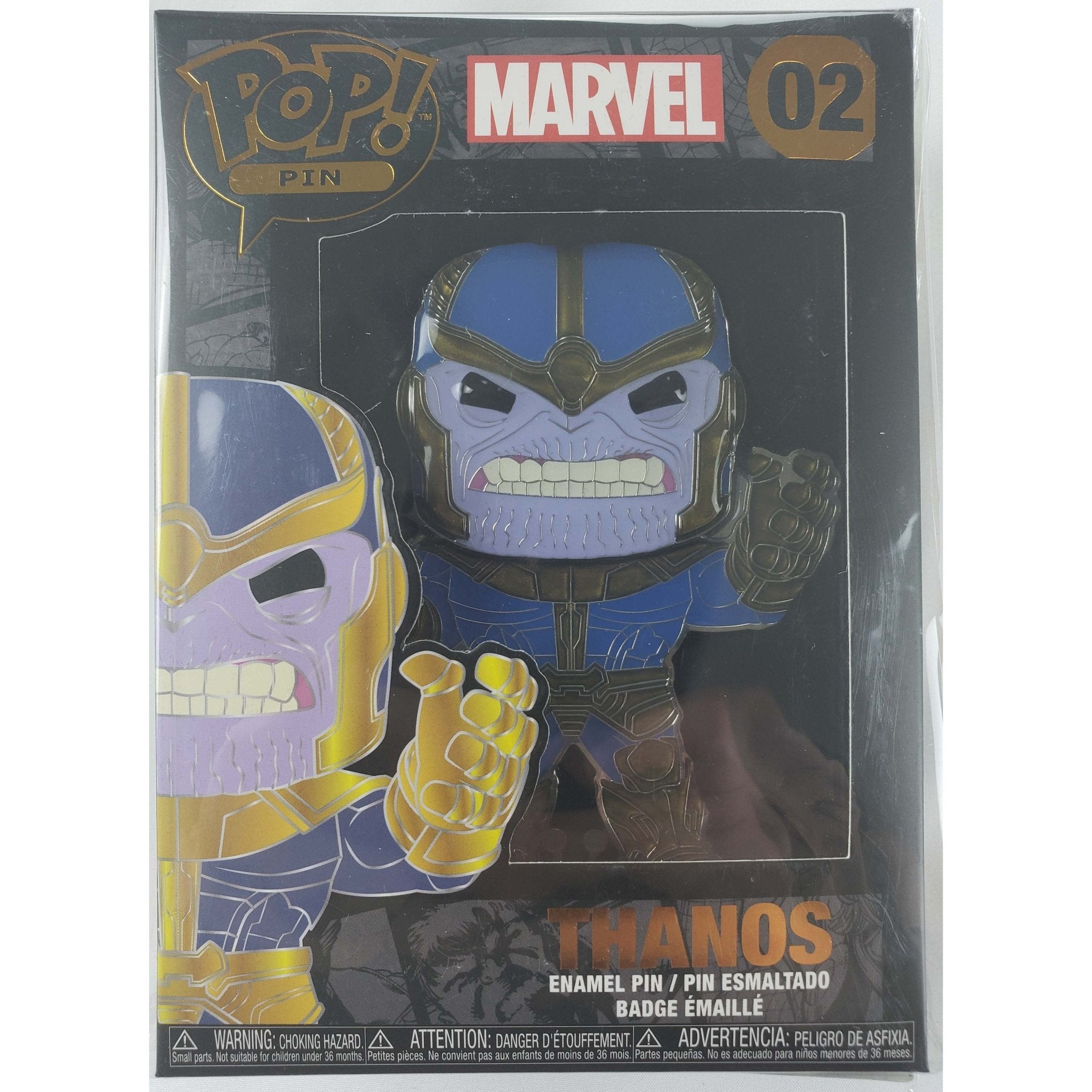 Funko Pop! Pin - Marvel Thanos 02 Enamel Pin - Fundom
