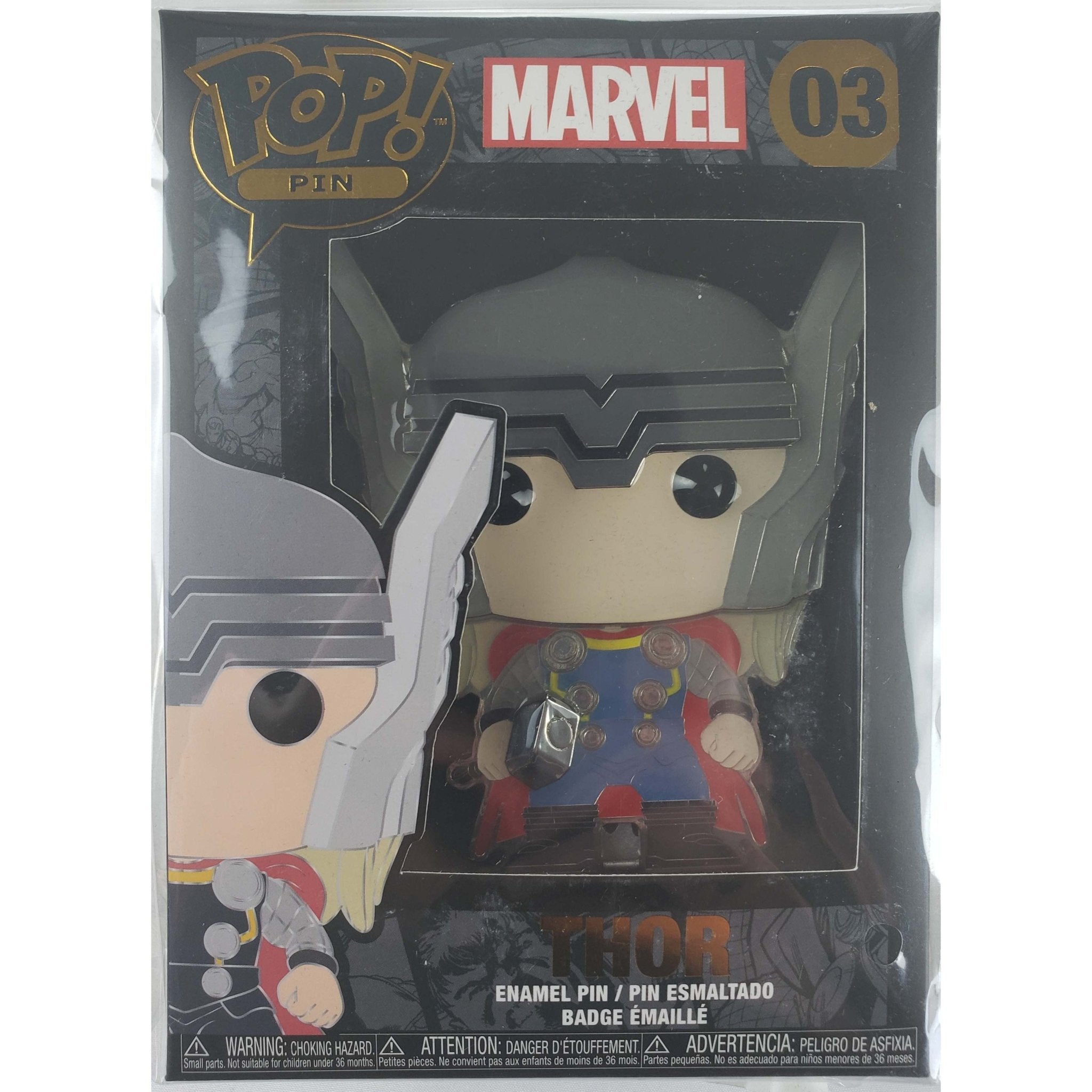 Funko Pop! Pin - Marvel Thor 03 Enamel Pin - Fundom