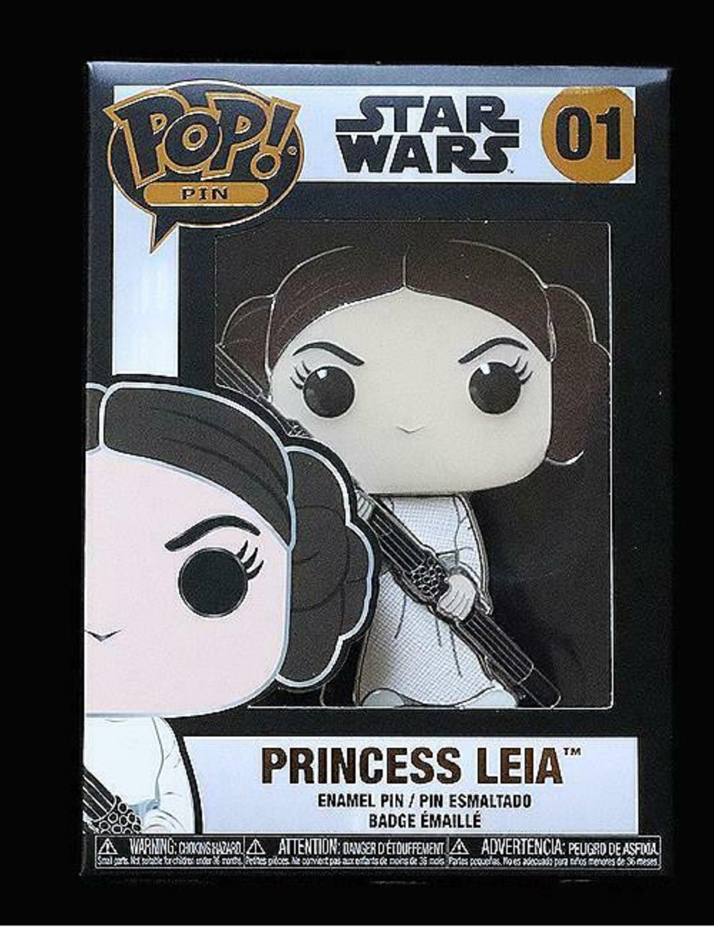 Funko Pop! Pin Star Wars Princess Leia 4" Pin - Fundom