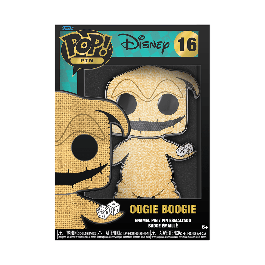Funko Pop! Pins Disney: Nightmare Before Christmas - Oogie Boogie - Fundom