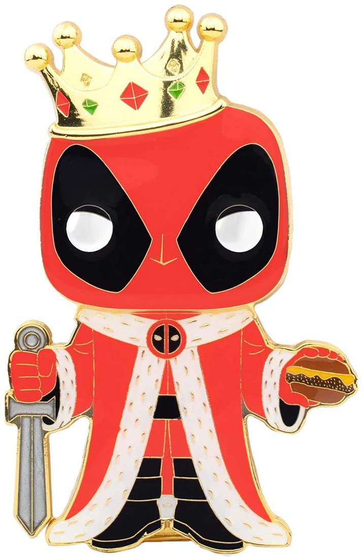 Funko Pop! Pins Marvel - King Deadpool Pin - Fundom