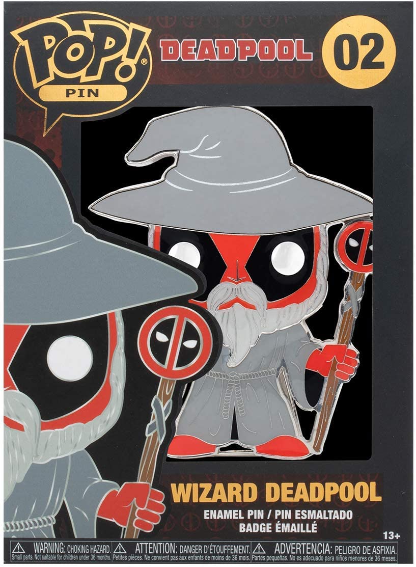 Funko Pop! Pins Marvel - Wizard Deadpool Pin - Fundom