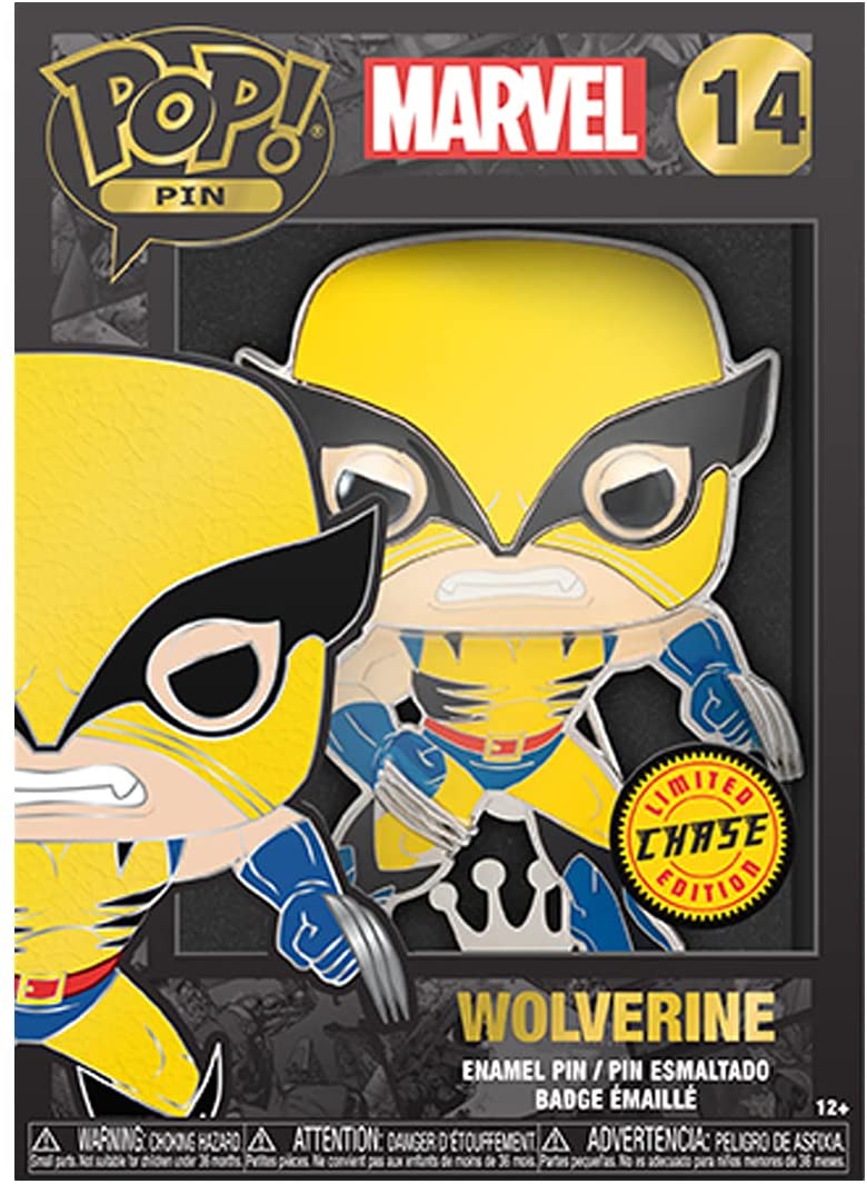 Funko Pop! Pins: Marvel - X - Men - Wolverine Chase Pin - Fundom