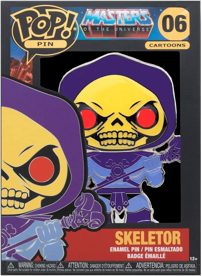 Funko Pop! Pins: Masters of The Universe - Skeletor with Glow in The Dark Eyes - Fundom