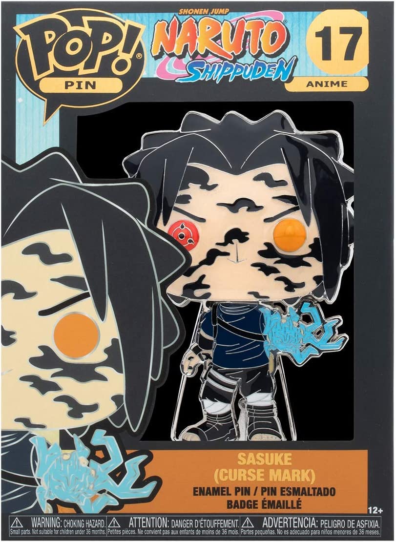 Funko Pop! Pins Naruto - Sasuke (Curse Mark) Pin - Fundom