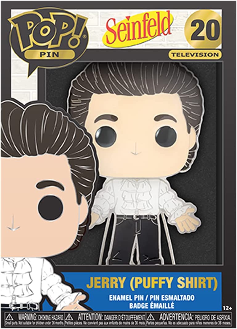 Funko Pop! Pins: Seinfeld - Jerry Puffy Shirt Enamel Pin - Fundom