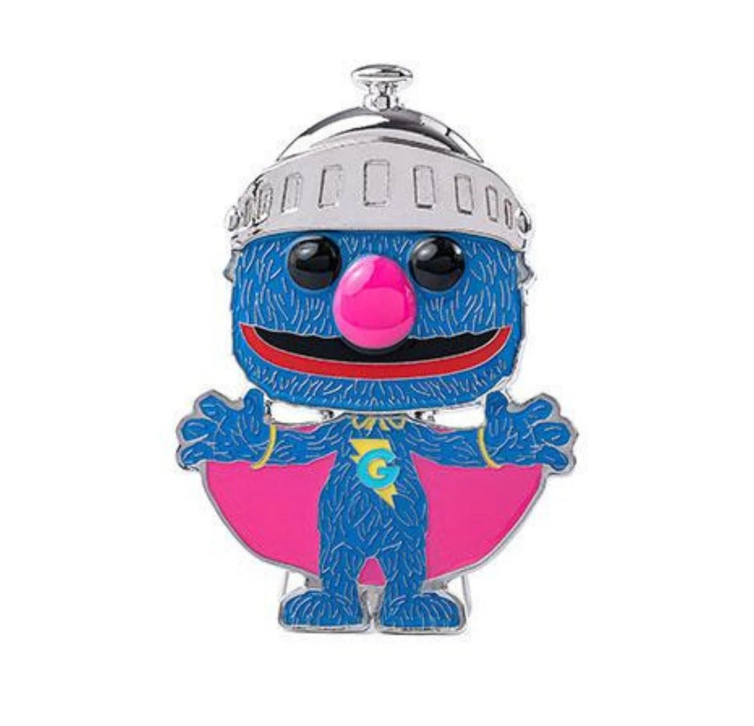 Funko Pop! Pins Sesame Street Super Grover 4" Pin - Fundom