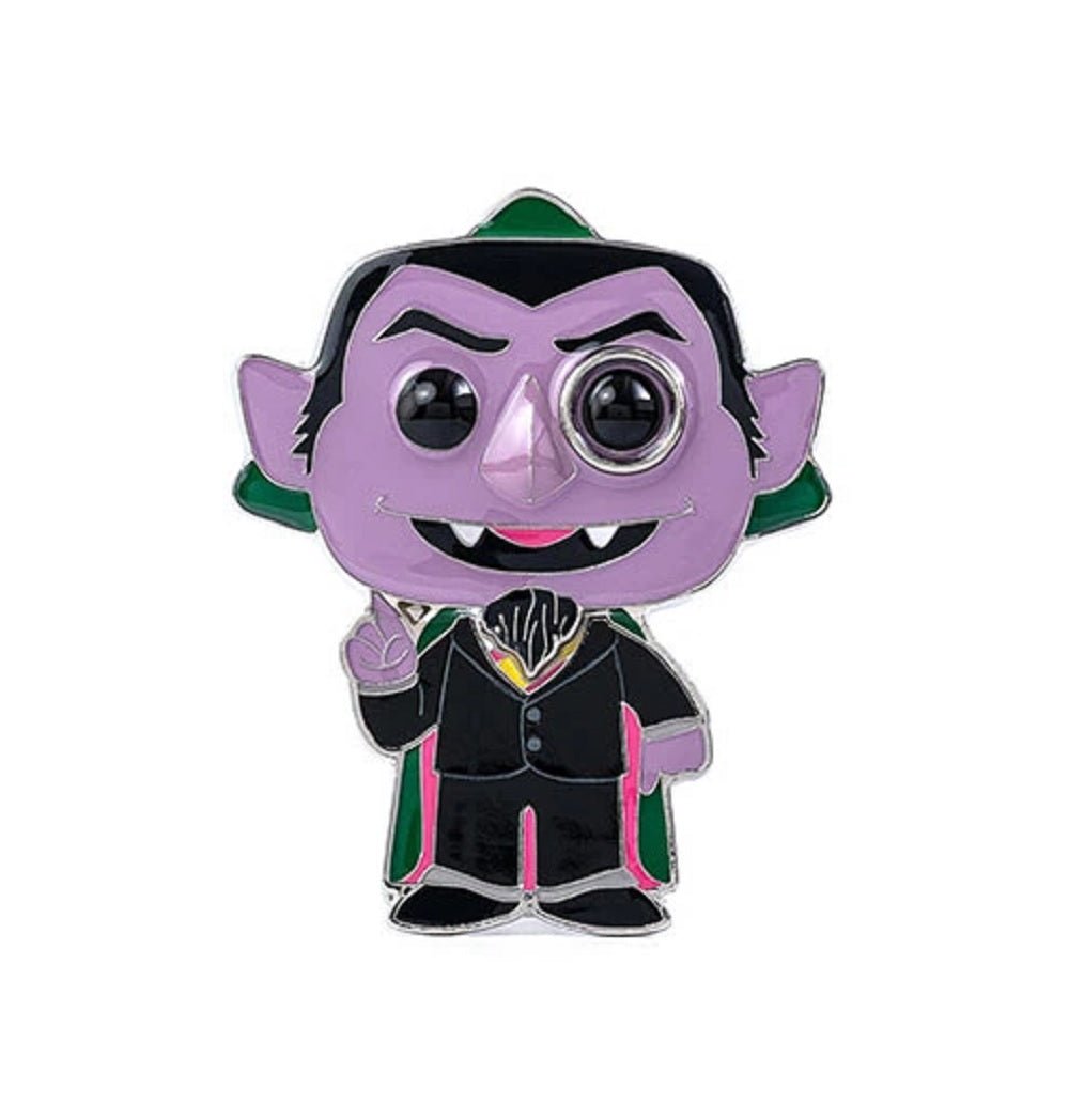 Funko Pop! Pins Sesame Street The Count 4" Pin - Fundom