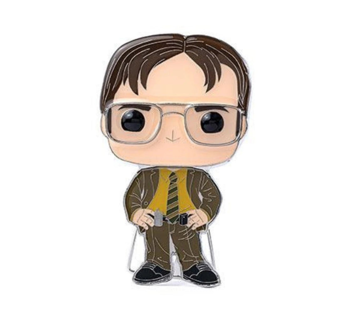 Funko Pop! Pins The Office Dwight Schrute 4" Pin - Fundom