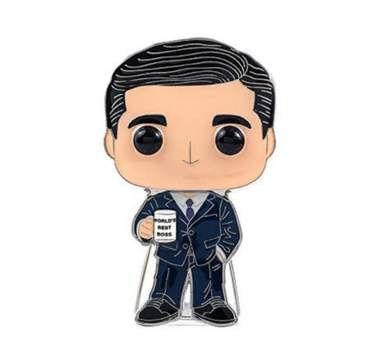 Funko Pop! Pins The Office Michael Scott 4" Pin - Fundom