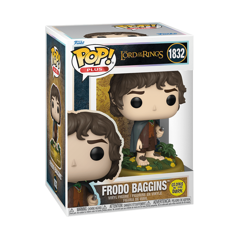 Funko Pop! Plus: The Lord Of The Rings - Frodo Baggins 1832 Glow - in - the - dark - Fundom