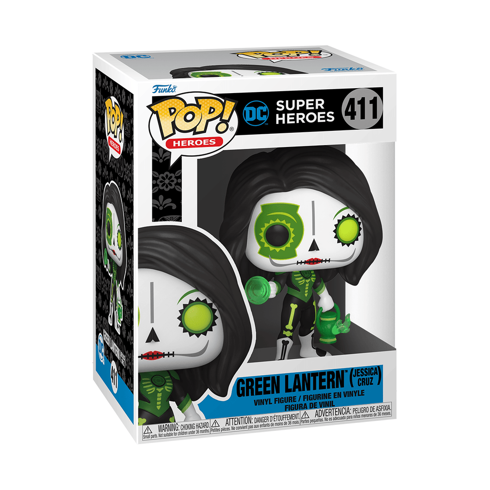 Funko POP Pop! Heroes: Dia De Los DC - Green Lantern (Jessica Cruz) Vinyl Figure - Fundom