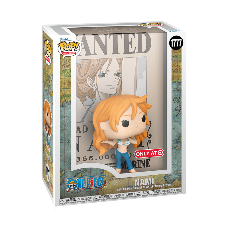 Funko Pop! Poster Animation: One Piece - Nami Wanted 1777 Target Exclusive - Fundom