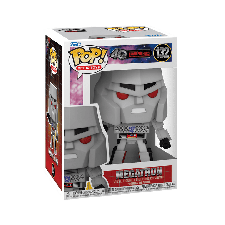 Funko Pop! Retro Toys: Transformers 40th Anniversary - Megatron Generation 1 132 - Fundom