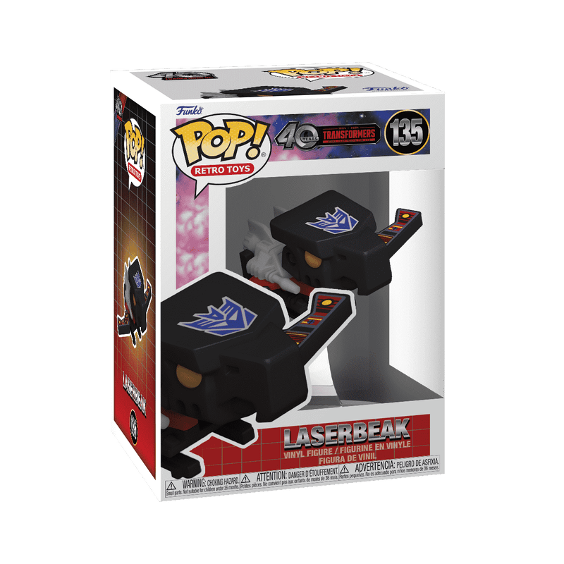 Funko Pop! Retro Toys: Transformers Generation 1 - Laserbeak 135 - Fundom