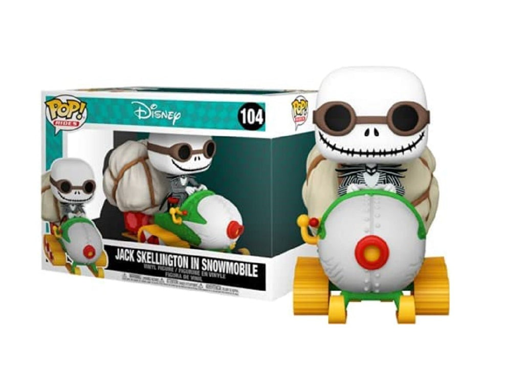 Funko Pop! Ride Super Deluxe: Nightmare Before Christmas - Jack and Snowmobile Vinyl Figure - Fundom