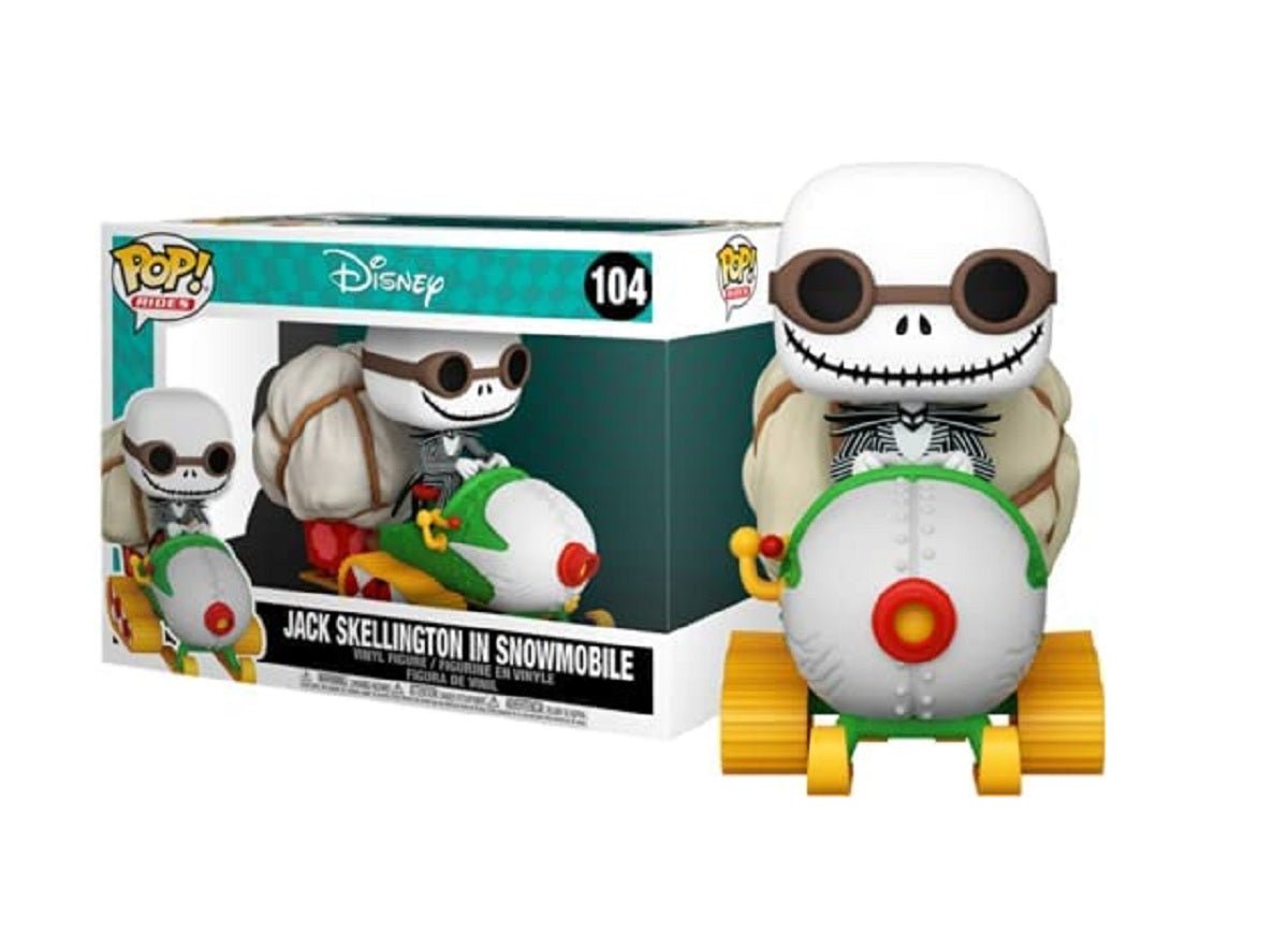 Funko Pop! Ride Super Deluxe: Nightmare Before Christmas - Jack and Snowmobile Vinyl Figure - Fundom