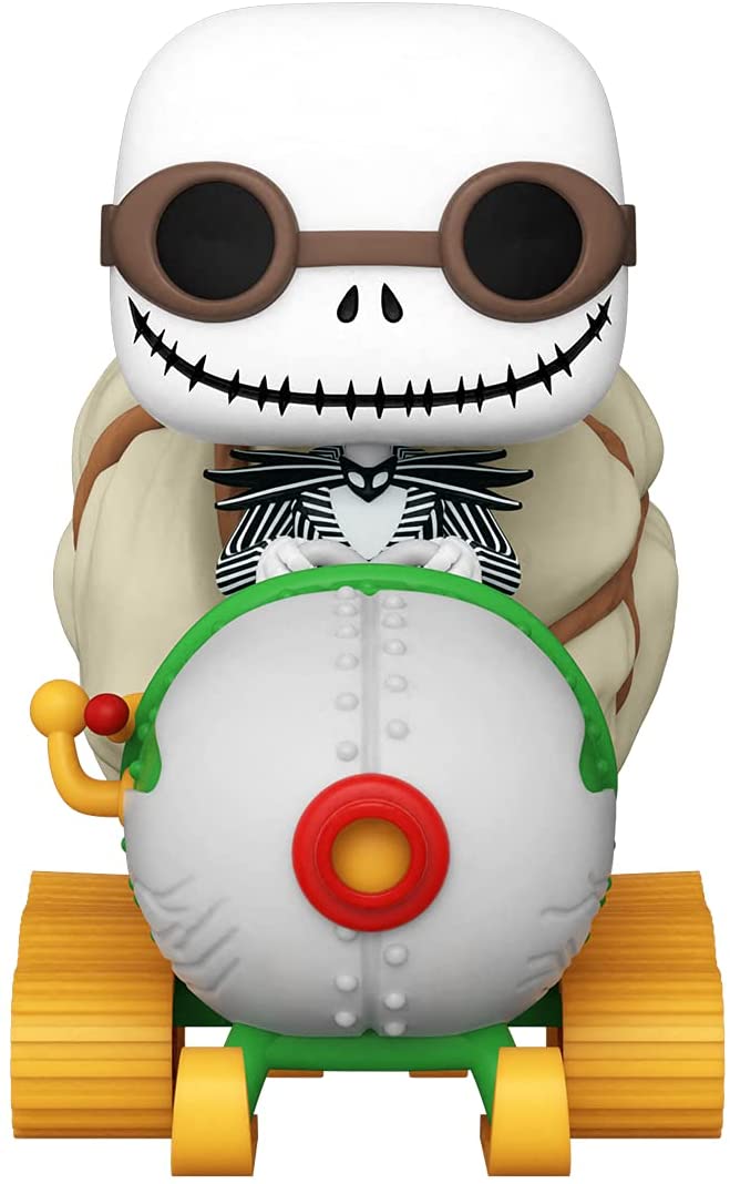Funko Pop! Ride Super Deluxe: Nightmare Before Christmas - Jack and Snowmobile Vinyl Figure - Fundom