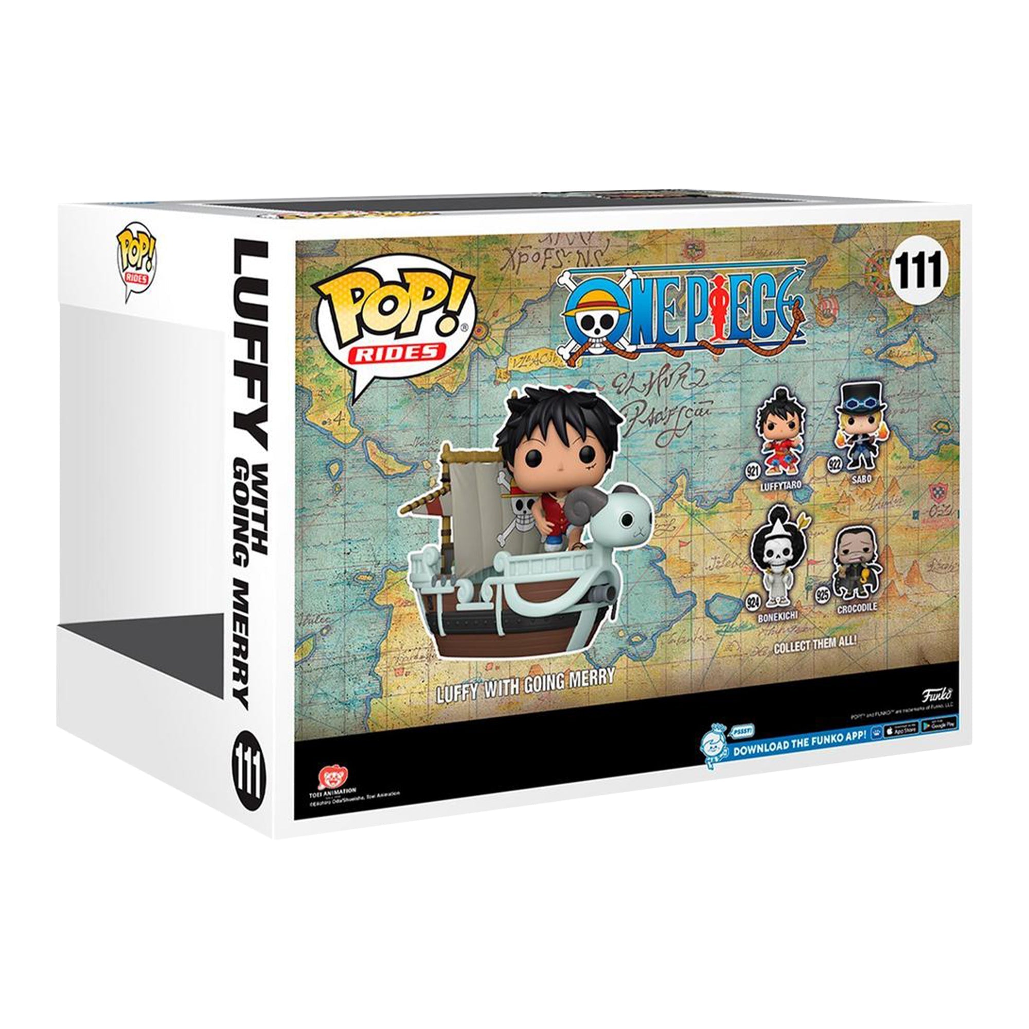 Amazon.com: POP Funko ! One Piece Rides Luffy with Going