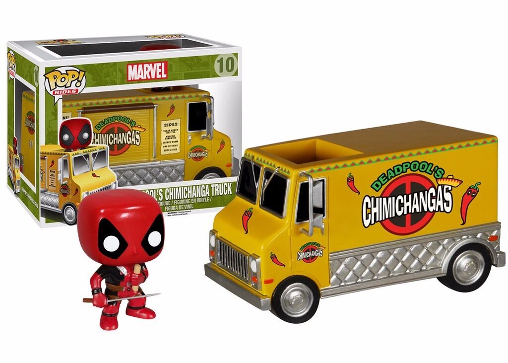 Funko Pop! Rides Deadpool Chimichanga Truck Vinyl Figure - Fundom