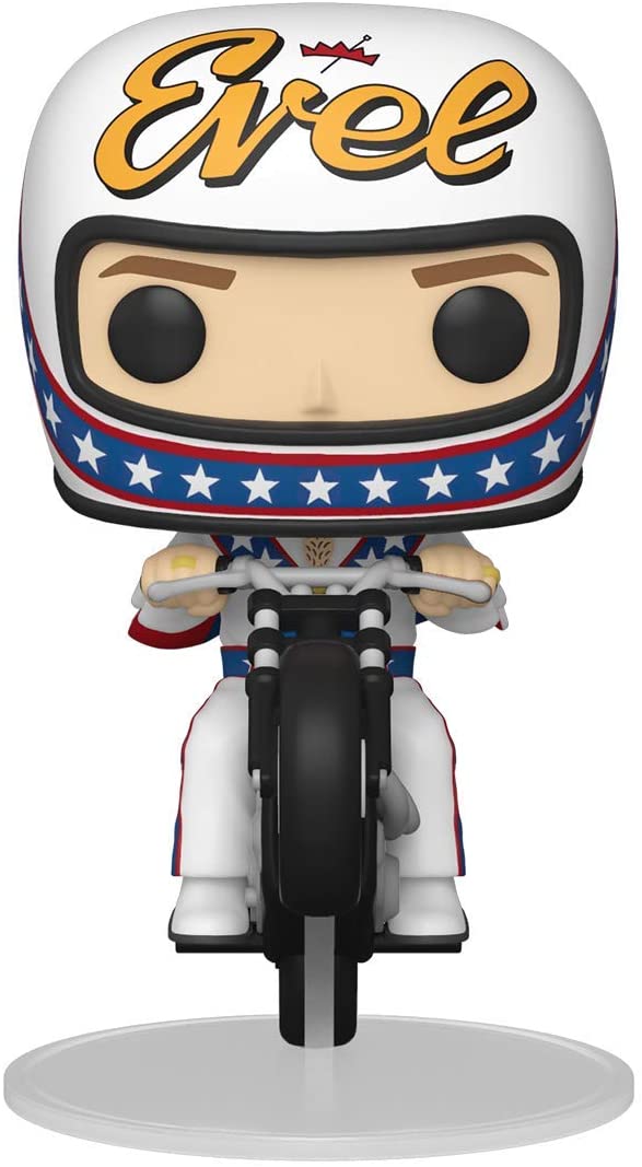 Funko POP Rides Evel Knievel on Motorcycle Vinyl Figure - Fundom