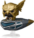 Funko Pop! Rides Super Deluxe: Black Adam - Hawkman in Cruiser - Fundom