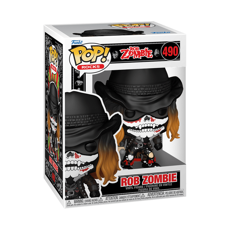 Funko Pop! Rocks: Rob Zombie - Rob Zombie with Bandana 490 - Fundom