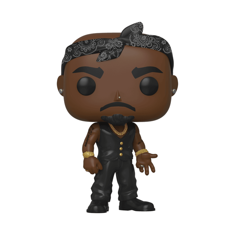 Funko Pop! Rocks: Tupac Shakur - Vest with Bandana - Fundom