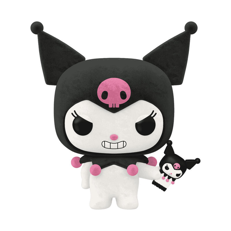 Funko Pop! Sanrio: Kuromi - Kuromi with Phone Flocked Chase 88 Brad's Toys & Collectibles Exclusive - Fundom