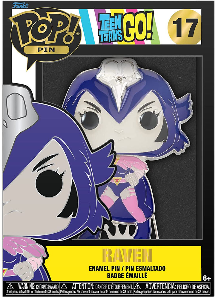 Funko Pop! Sized Pin DC: Teen Titans - Raven - Fundom