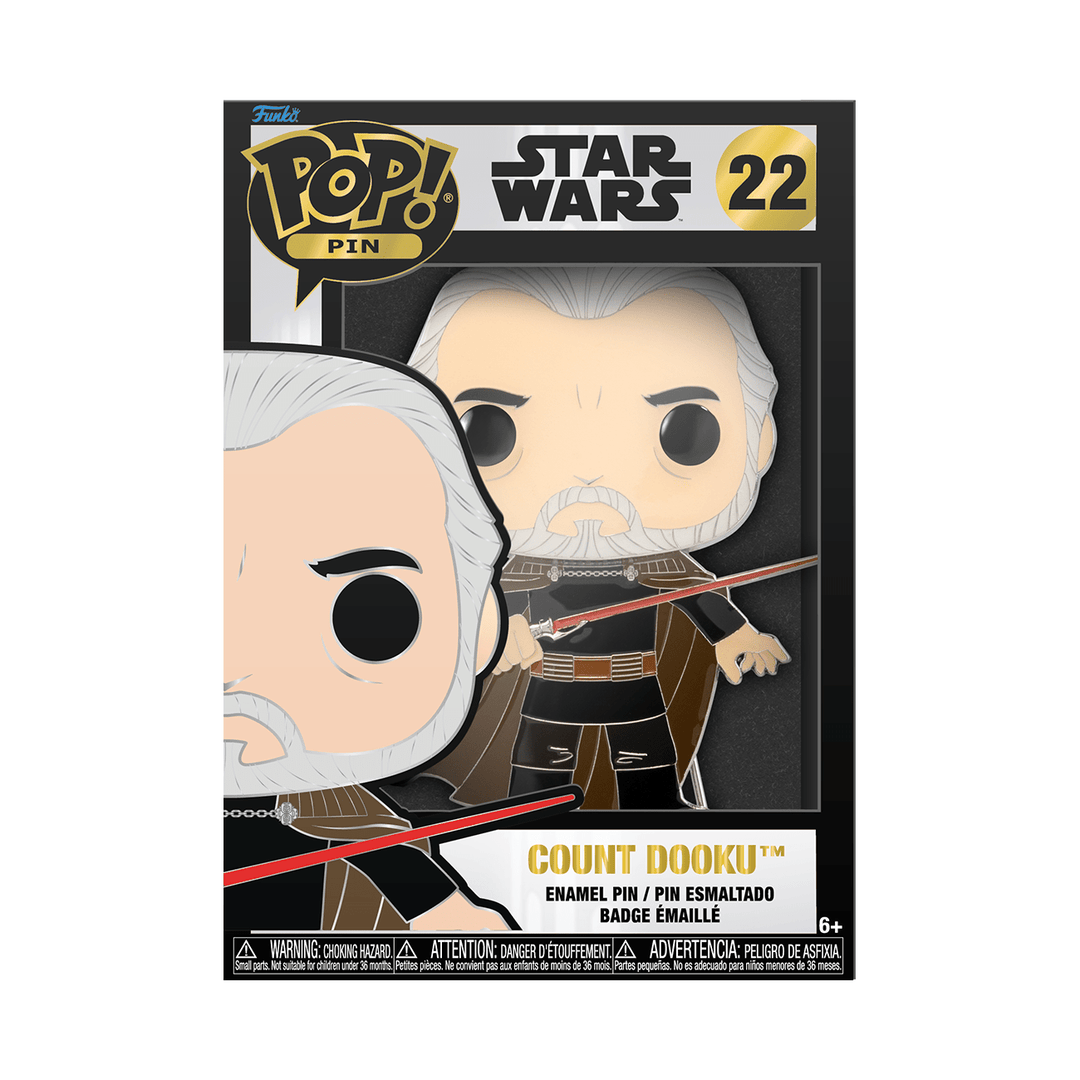 Funko Pop! Sized Pin: Star Wars - Count Dooku - Fundom