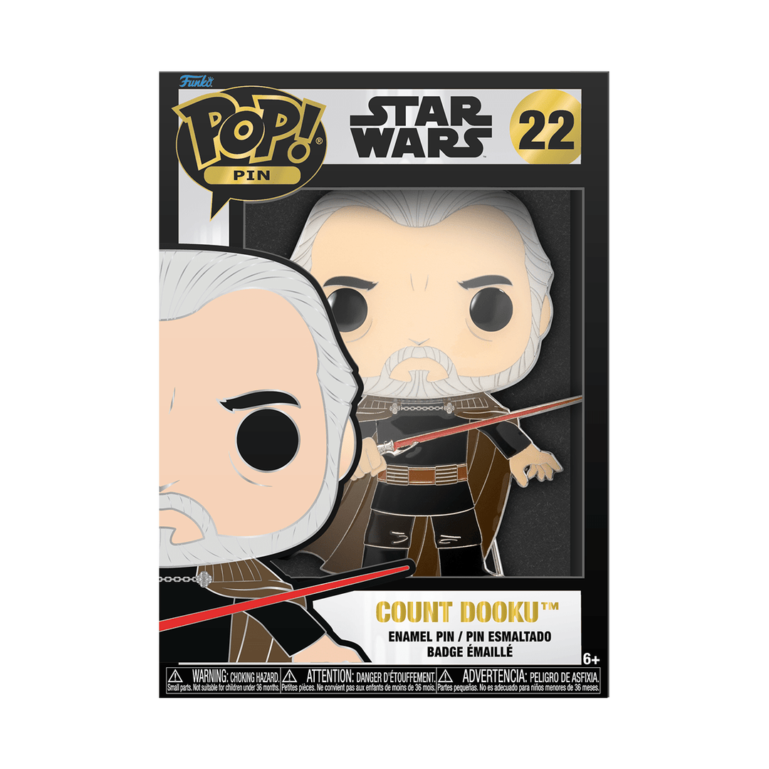 Funko Pop! Sized Pin: Star Wars - Count Dooku - Fundom