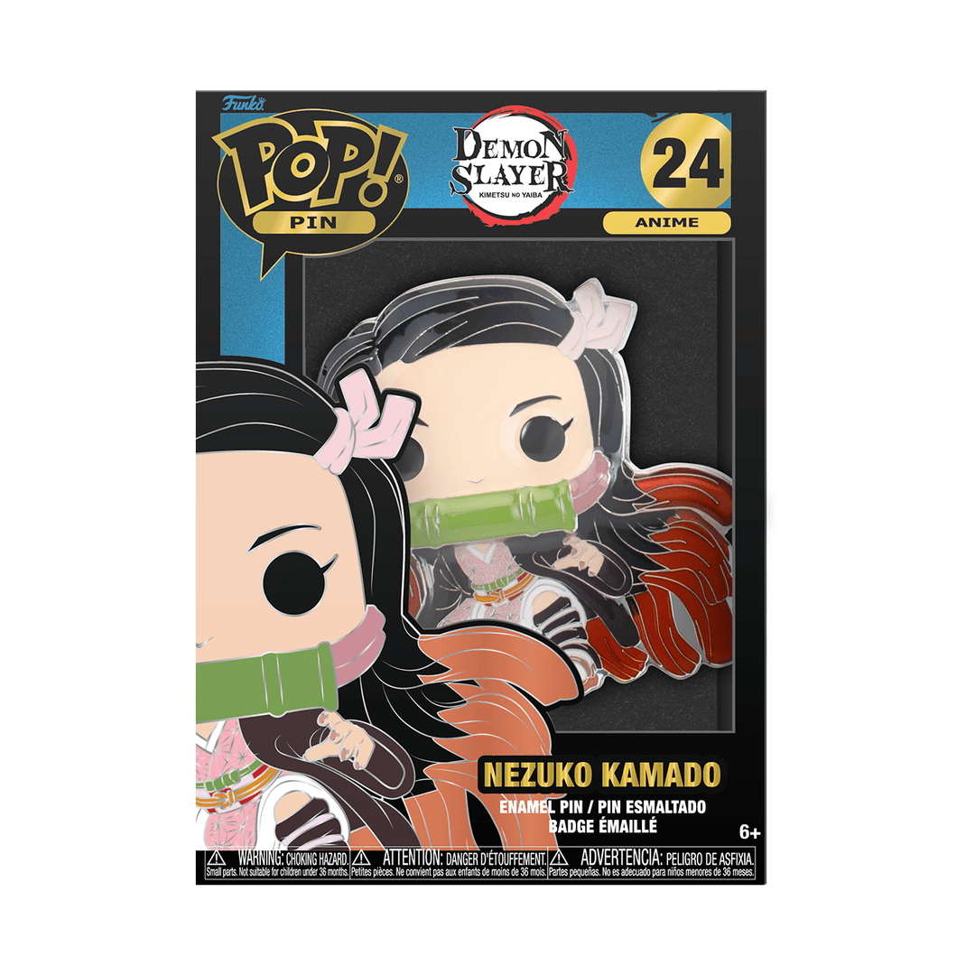 Funko Pop! Sized Pins: Demon Slayer - Nezuko Kamado Pin - Fundom