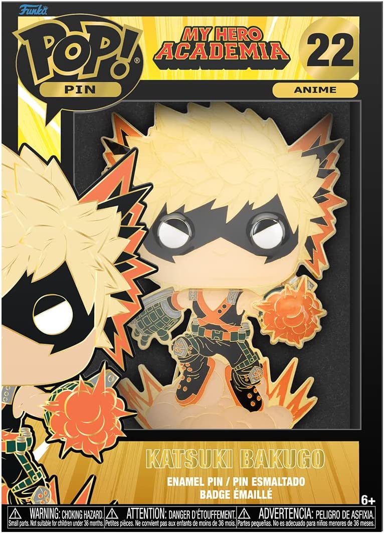 Funko Pop! Sized Pins: My Hero Academia - Bakugo Pin - Fundom
