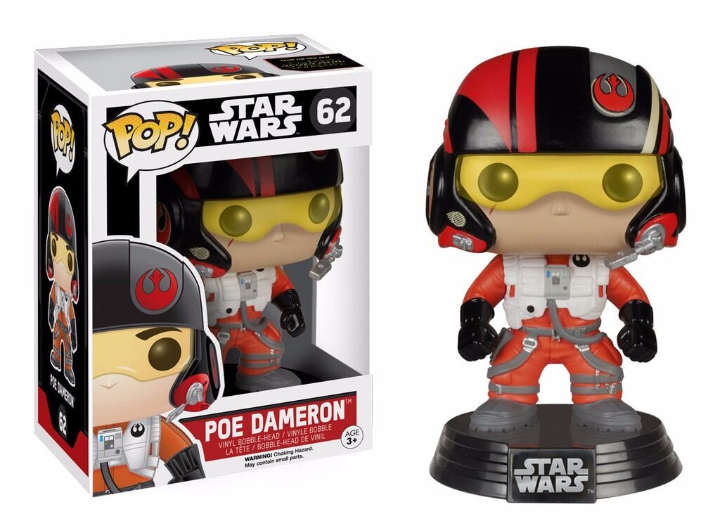 Funko Pop! Star Wars Episode 7 The Force Awakens Poe Dameron - Fundom