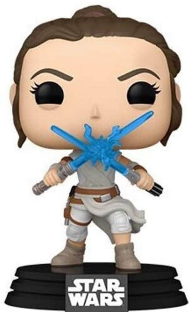 Funko Pop! Star Wars Episode 9 Rey with 2 Light Sabers Vinyl Figure - Fundom