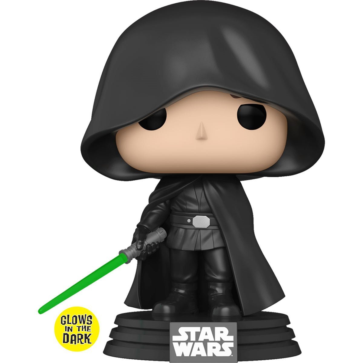 Funko Pop! Star Wars: Mandalorian Luke Skywalker GITD Entertainment Earth Exclusive Vinyl Figure - Fundom
