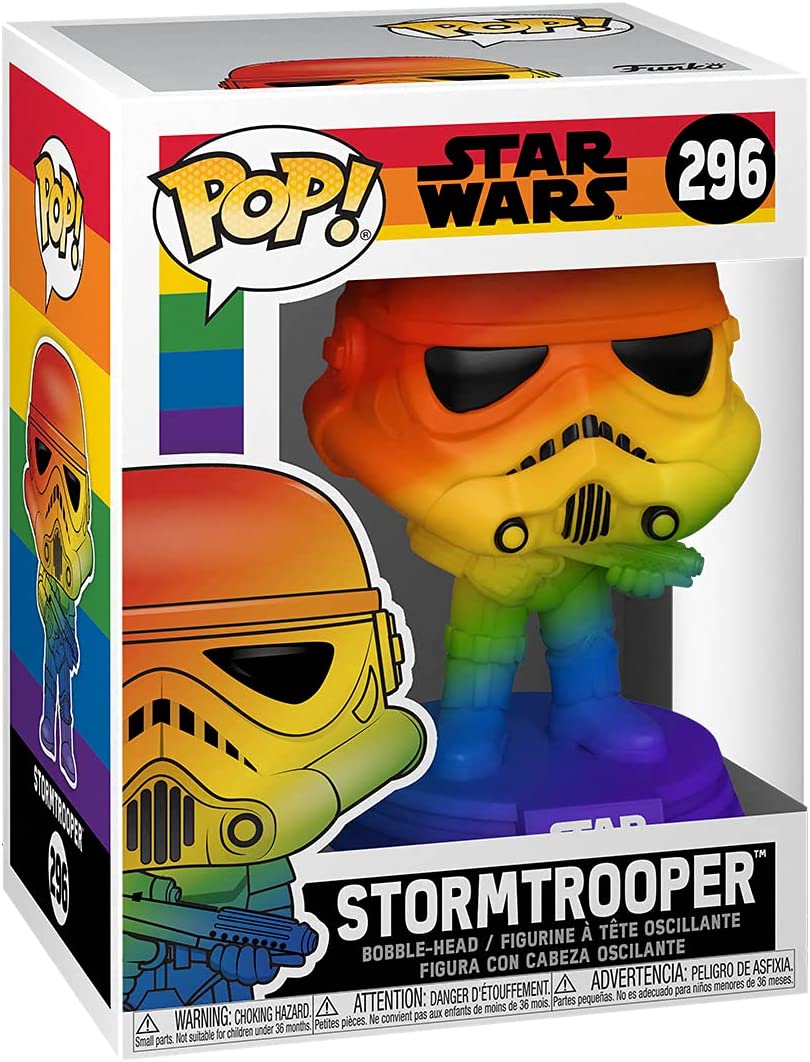 Funko Pop! Star Wars Pride - Stormtrooper (Rainbow) Vinyl Figure - Fundom