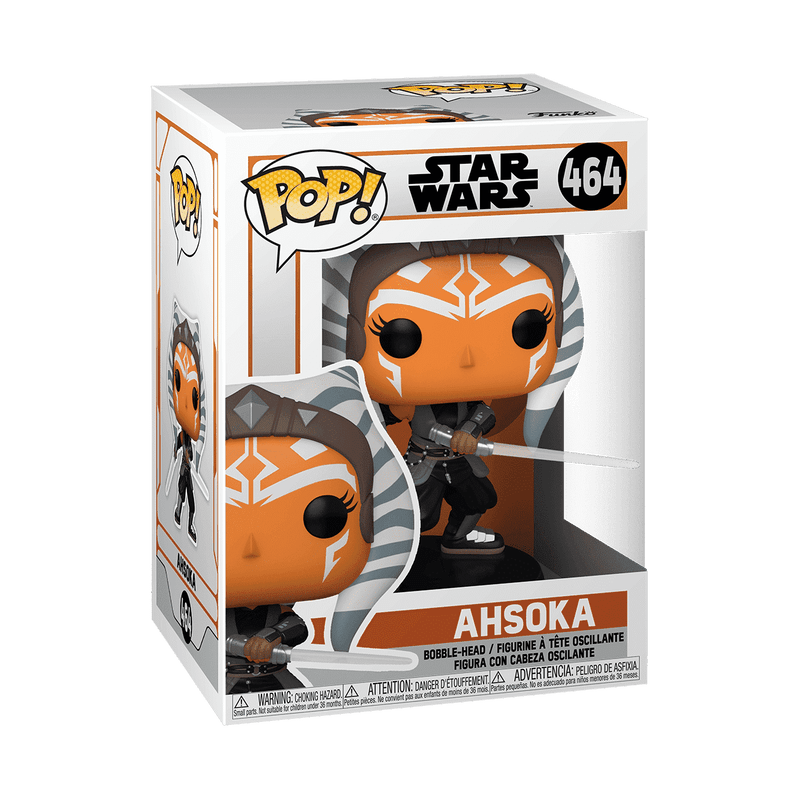 Funko Pop! Star Wars: The Mandalorian - Ahsoka with Lightsabers 464 - Fundom