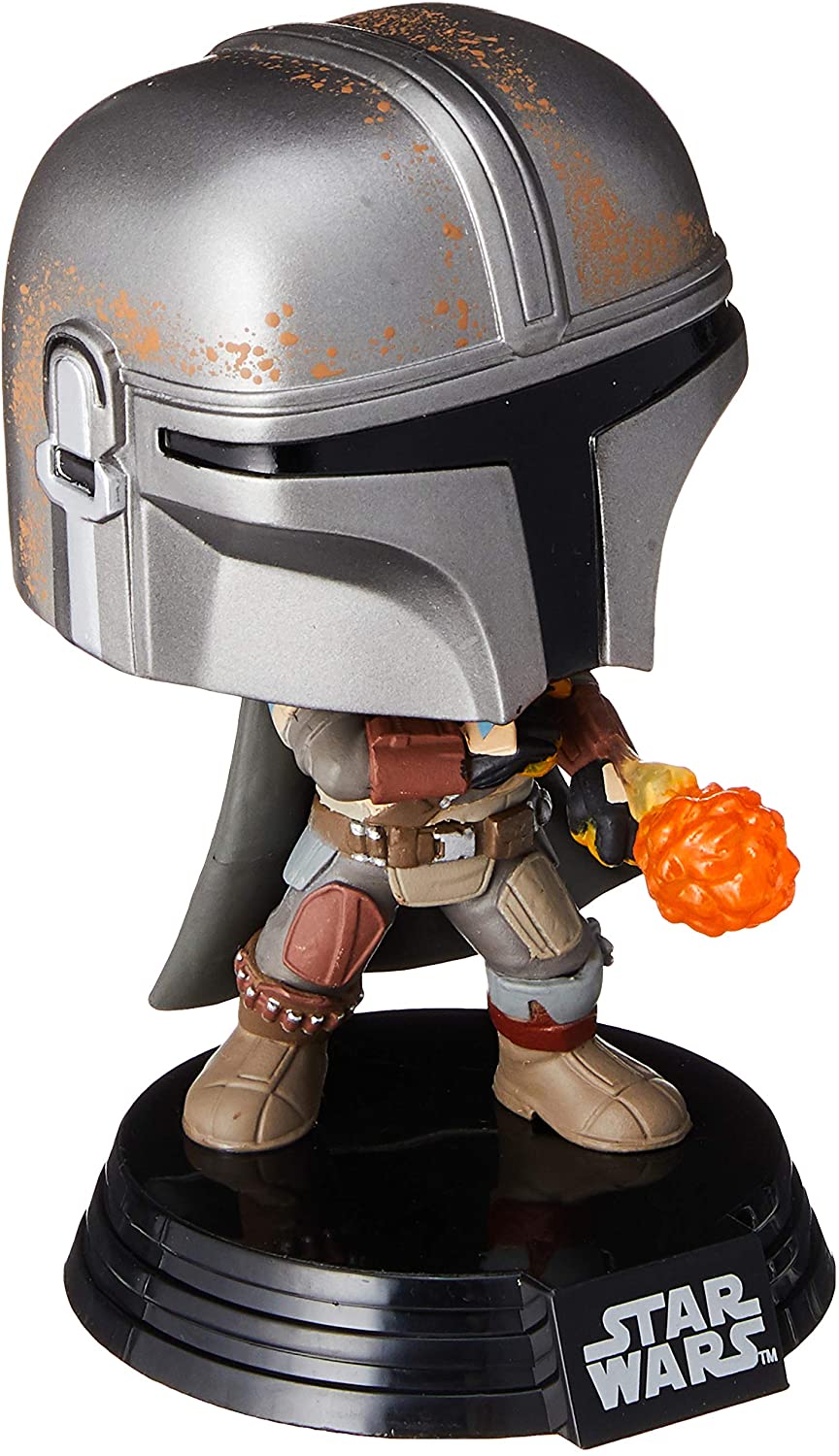 Funko Pop! Star Wars The Mandalorian with Flame Exclusive Vinyl Figure - Fundom