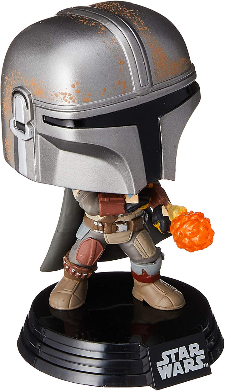 Funko Pop! Star Wars The Mandalorian with Flame Exclusive Vinyl Figure - Fundom