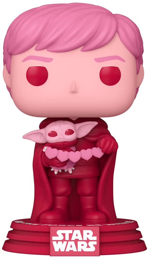 Funko Pop! Star Wars: Valentines - Luke Skywalker & Grogu Vinyl Figure - Fundom