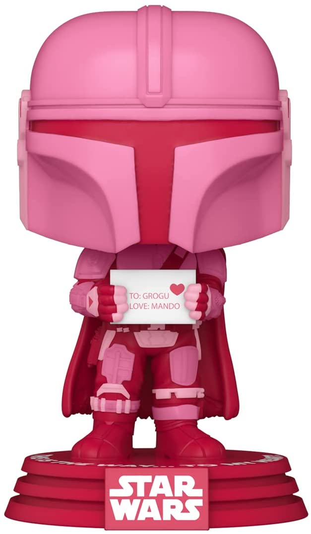 Funko Pop! Star Wars: Valentines - Mandalorian Vinyl Figure - Fundom