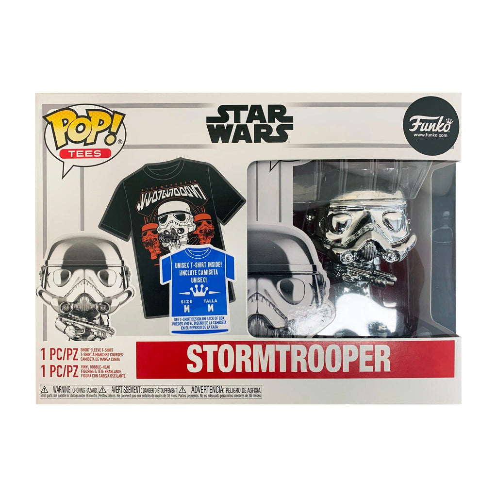 Funko Pop! & Tee: Star Wars - Stormtrooper - Fundom