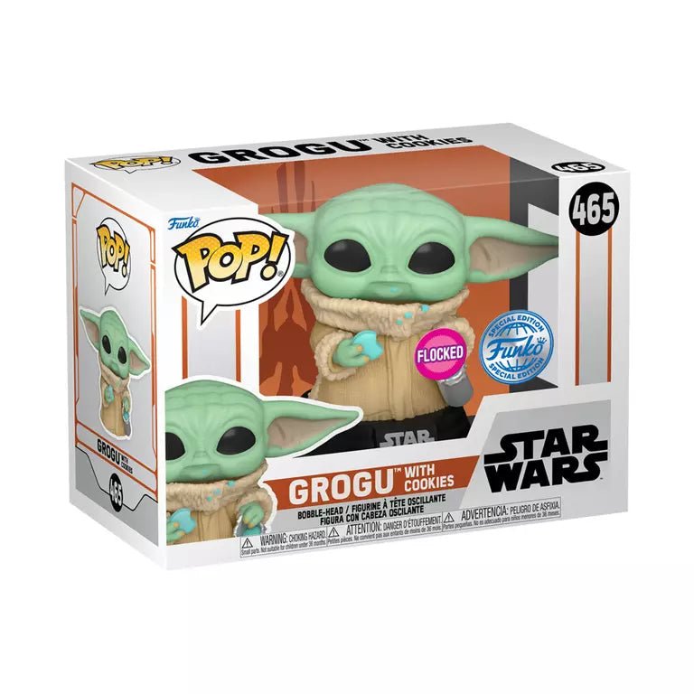 Funko Pop! & Tee Star Wars: The Mandalorian - Grogu with Cookie and Unisex T-Shirt Exclusive - Fundom
