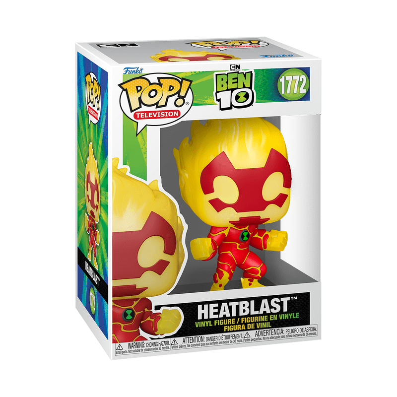 Funko Pop! Television: Cartoon Network Ben 10 - Heatblast 1772 - Fundom