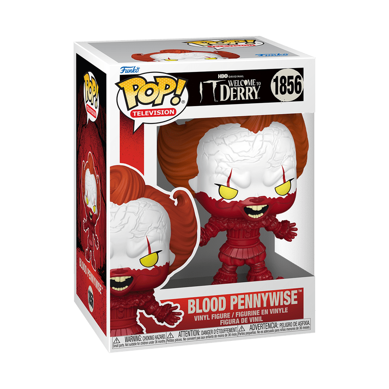 Funko Pop! Television: It: Welcome to Derry - Bloody Pennywise 1856 - Fundom